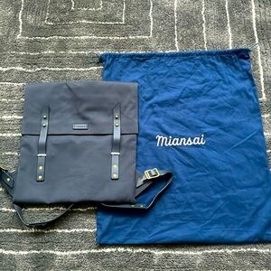 Miansai Slim Backpack - Navy